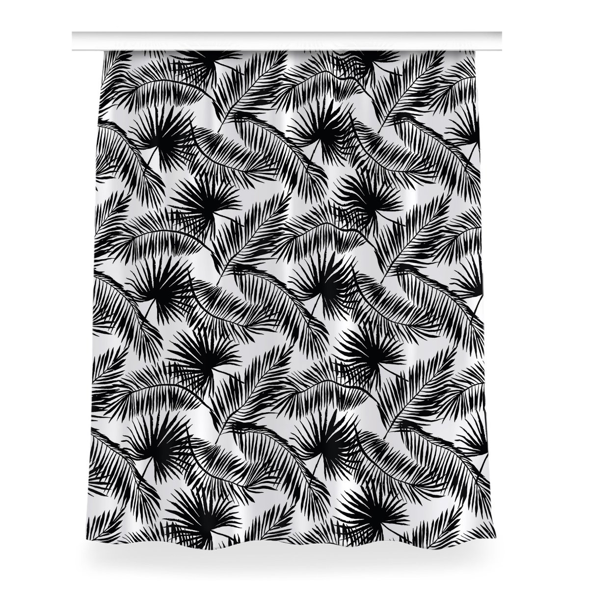 Gotowa zasłona na kółka Egzotyczne liście 150x200, Fabricsy