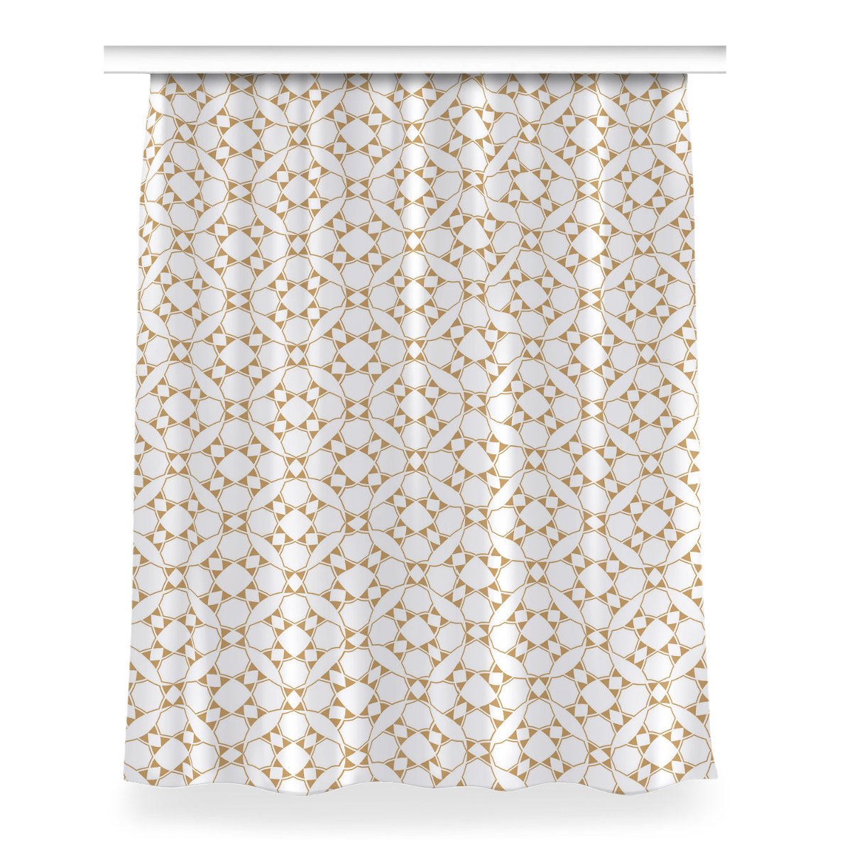 Klasyczna zasłona kolory 150x200 Wzór geometryczny, Fabricsy