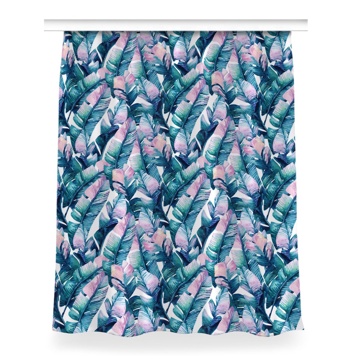 Klasyczna zasłona kolory 150x200 cm Tęczowe Liście, Fabricsy