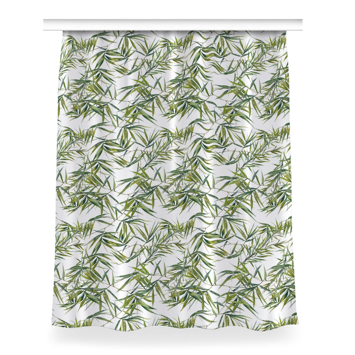 Klasyczna zasłona kolory 150x200 Egzotyczne liście, Fabricsy