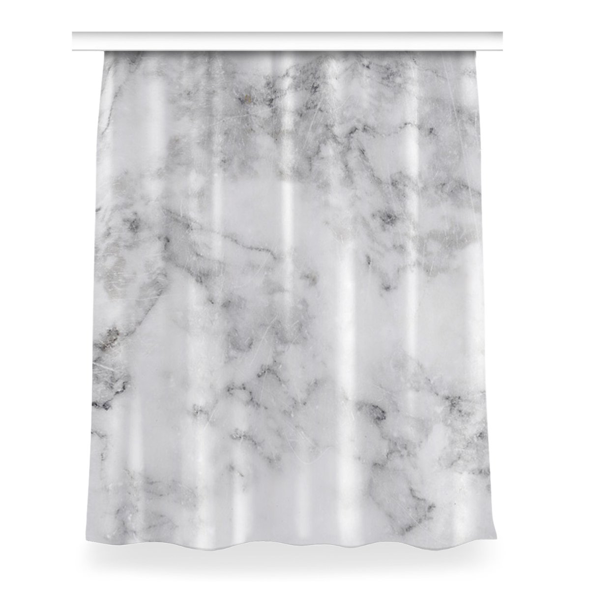 Klasyczna zasłona kolory wzór 150x200 Biały marmur, Fabricsy