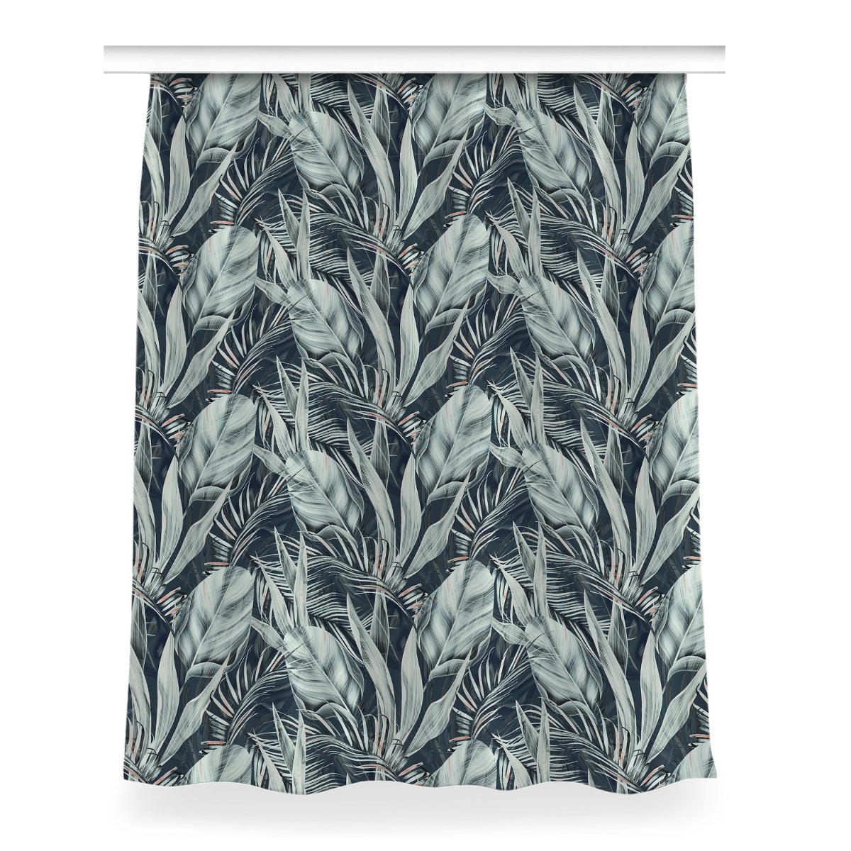 Klasyczna zasłona kolory 150x200 Egzotyczne liście, Fabricsy