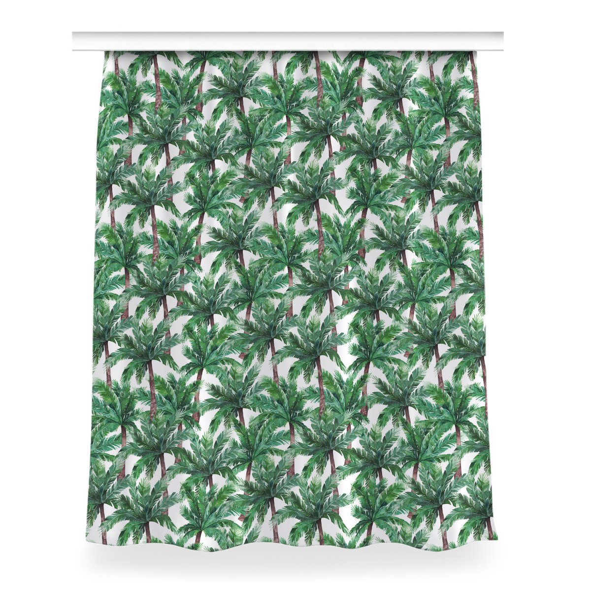 Klasyczna zasłona kolory 150x200 Tropikalne palmy, Fabricsy
