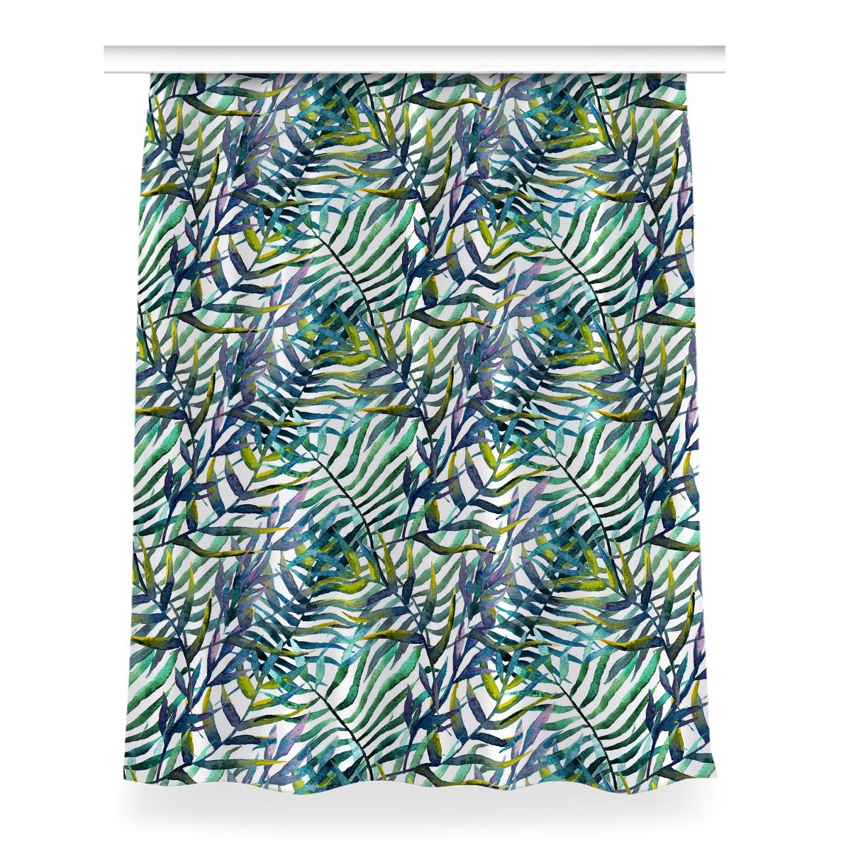 Klasyczna zasłona kolory 150x200 Egzotyczne liście, Fabricsy