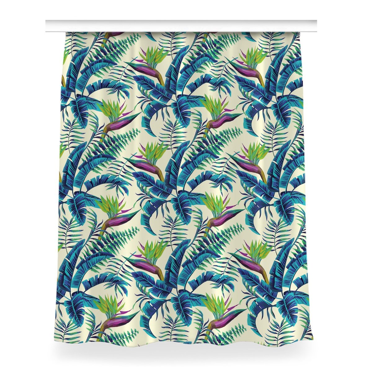 Klasyczna zasłona kolory 150x200 Tropikalny obraz, Fabricsy