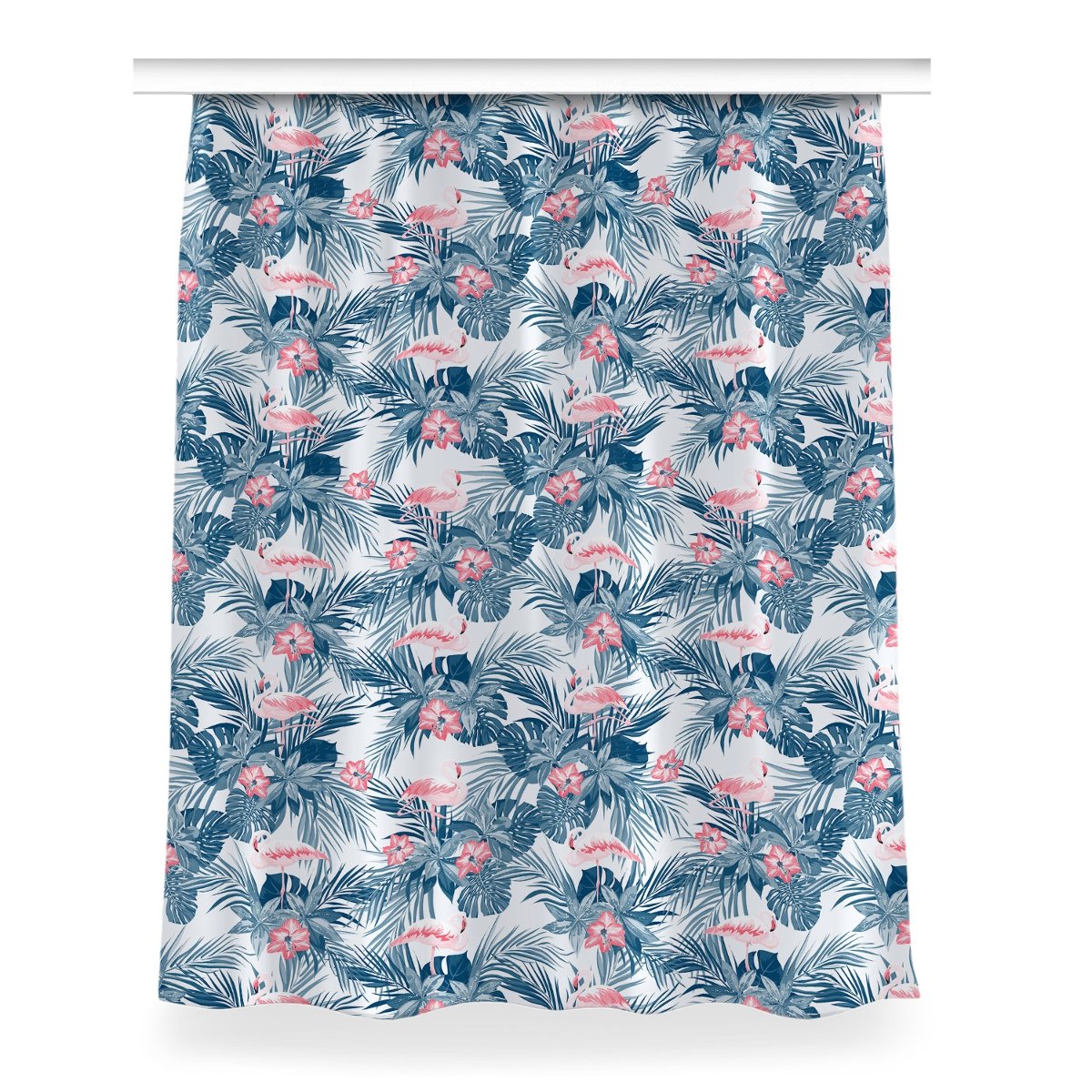 Klasyczna zasłona kolory 150x200 Tropikalne ptaki, Fabricsy