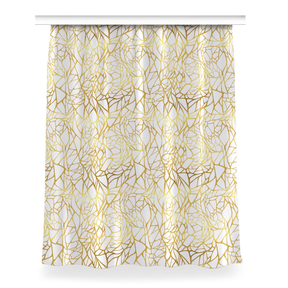 Gotowa zasłona z nadrukiem 150x200 Złoty ornament, Fabricsy