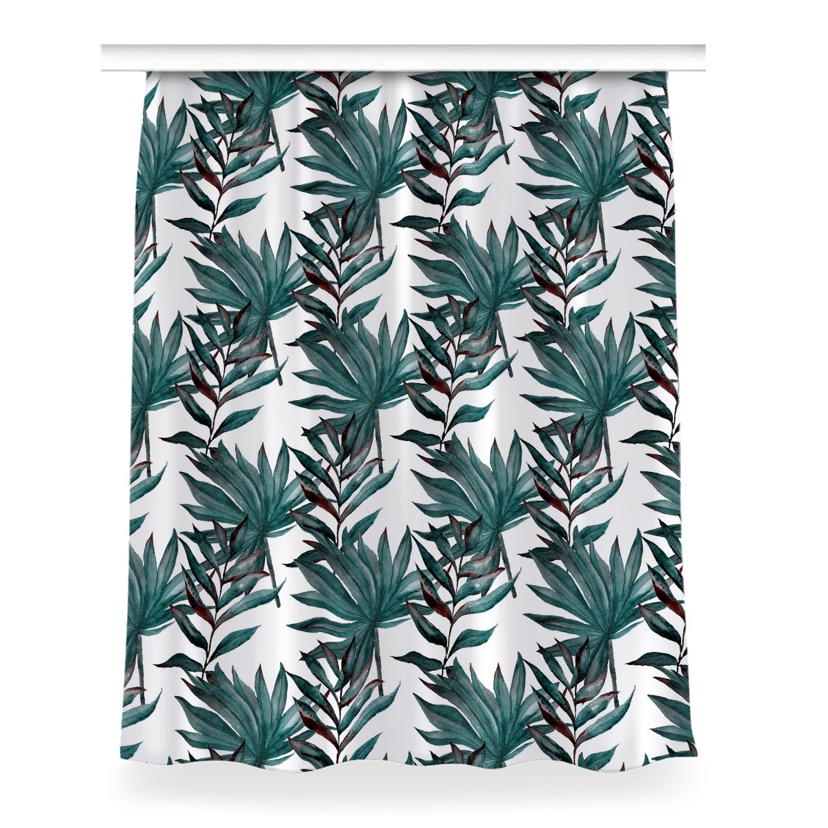 Gotowa zasłona dekor 150x200 Tropikalna ilustracja, Fabricsy