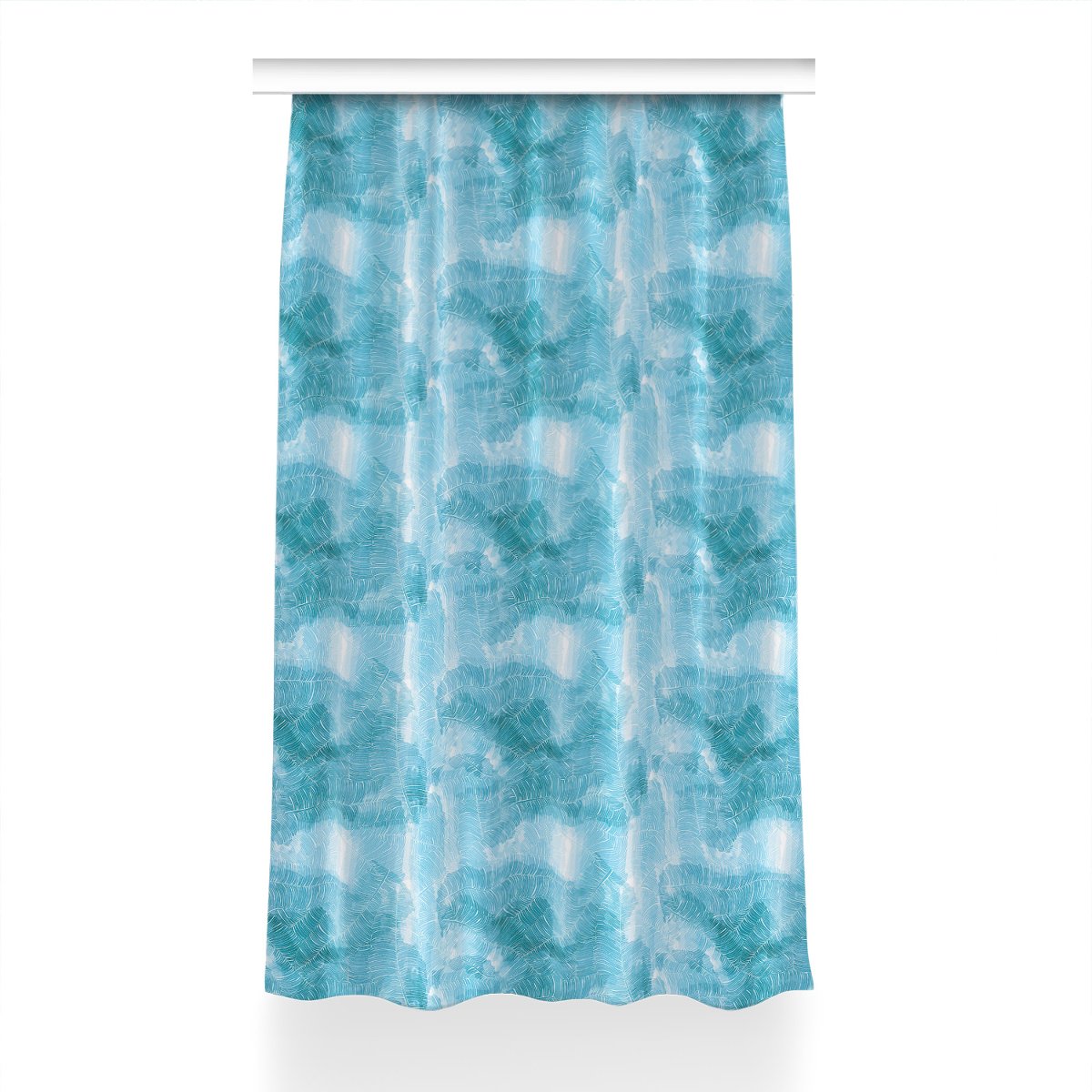 Zasłona z nadrukiem gotowa Tropikalny wzór 150x230, Fabricsy