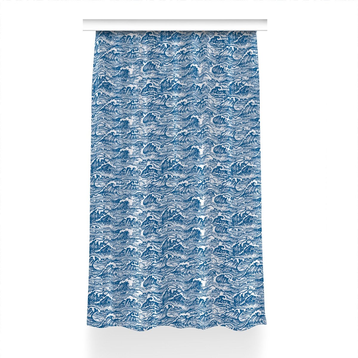 Gotowa zasłona na kółka Sztorm do pokoju 150x230, Fabricsy