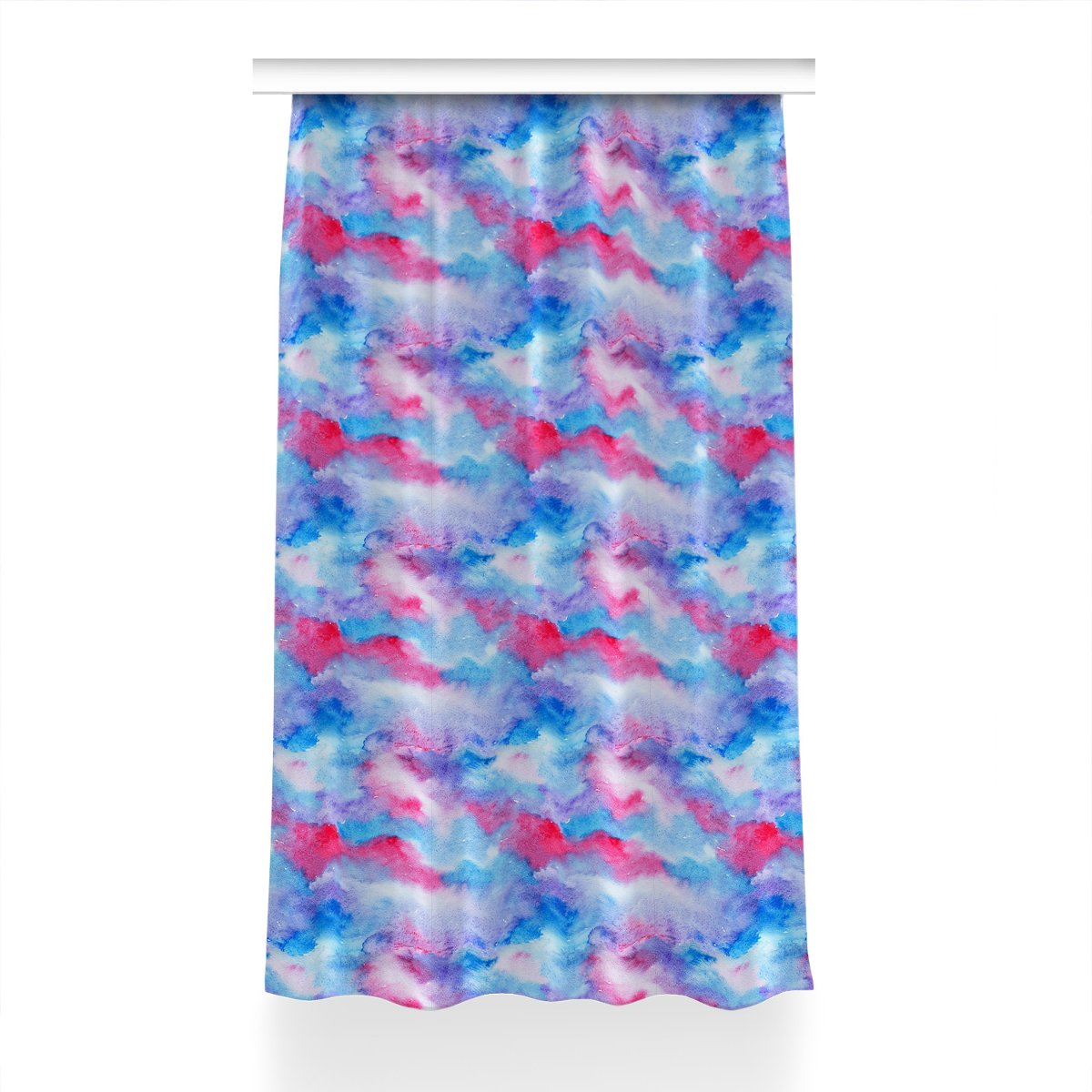 Gotowa zasłona Abstrakcyjne chmury dekor 150x230, Fabricsy