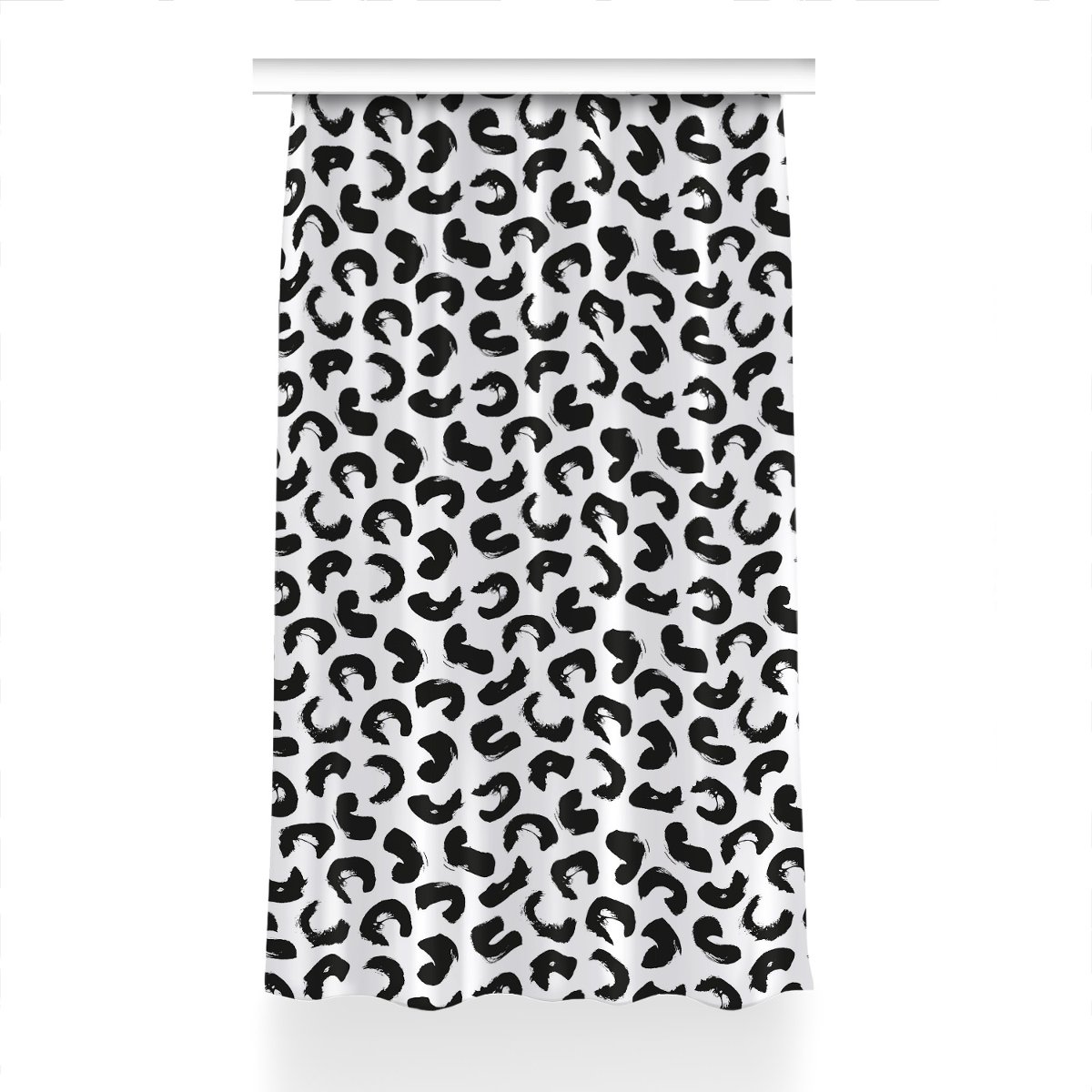 Gotowa zasłona Pociągnięcia pędzla wzór 150x230 cm, Fabricsy