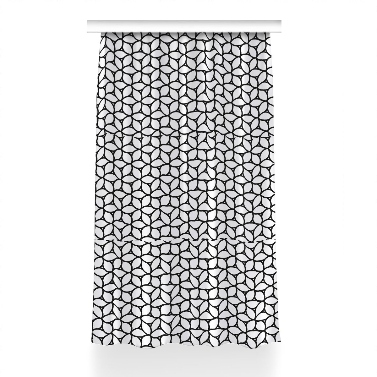 Gotowa zasłona Kształty geometryczne dekor 150x230, Fabricsy