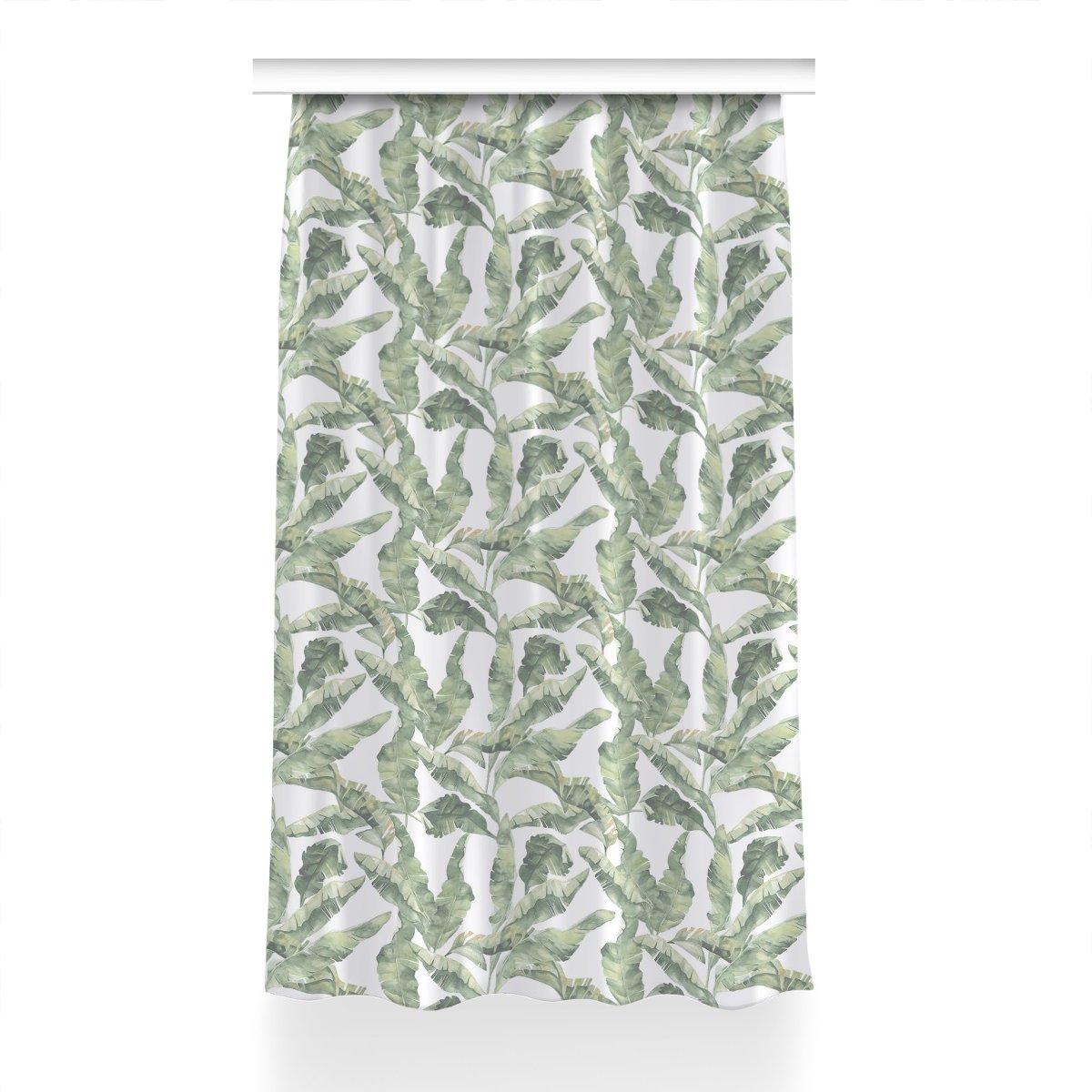 Gotowa zasłona Bananowe liście do pokoju 150x230, Fabricsy