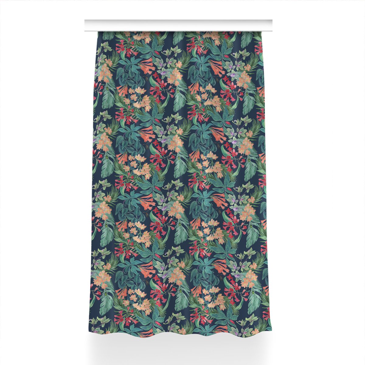 Gotowa zasłona Tropikalna kompozycja wzór 150x230, Fabricsy