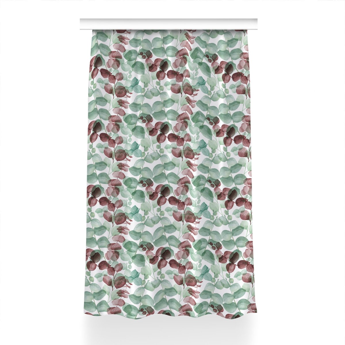 Gotowa zasłona Kwiatowy wzór do salonu 150x230 cm, Fabricsy