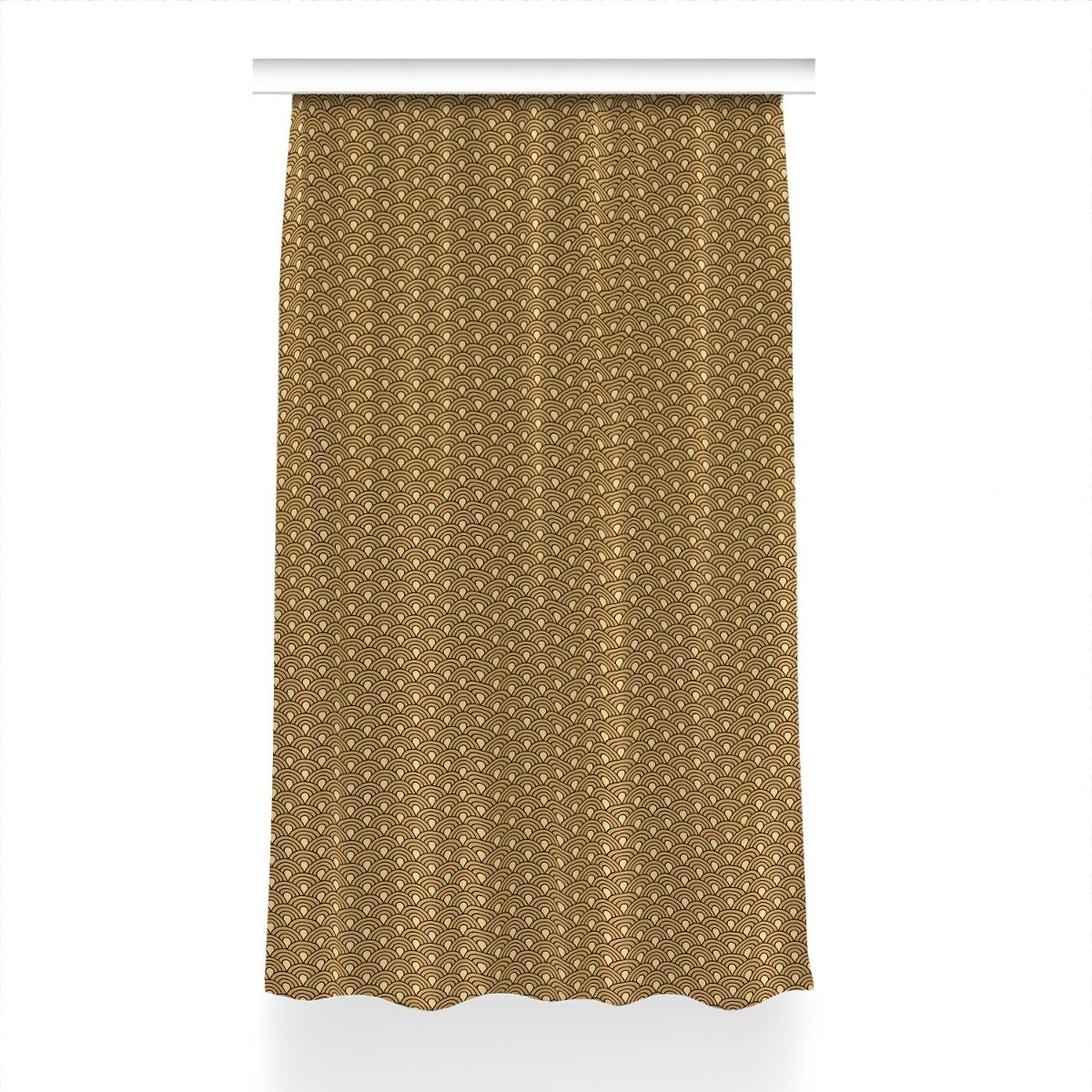 Gotowa zasłona na kółka Sztuka vintage 150x230 cm, Fabricsy
