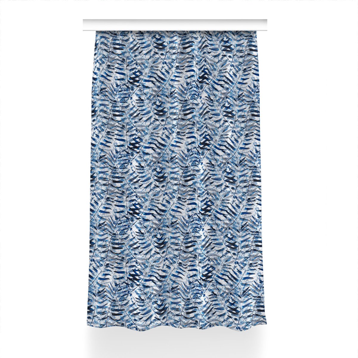 Zasłona z grafiką kolory Tropikalne liście 150x230, Fabricsy