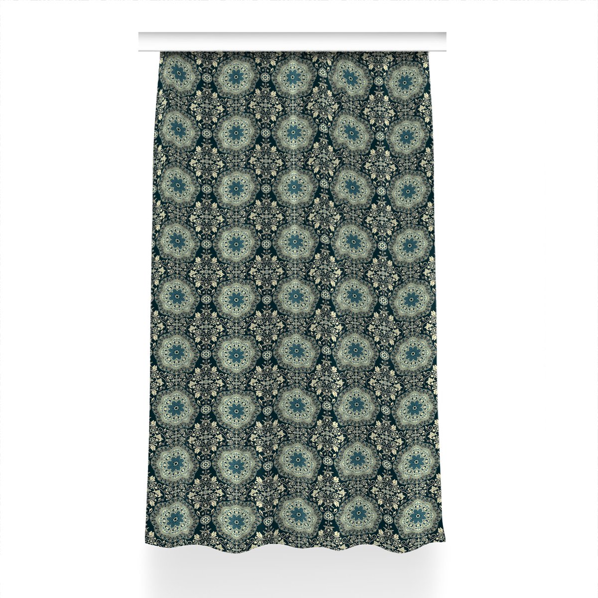 Gotowa zasłona na kółka Damask do sypialni 150x230, Fabricsy