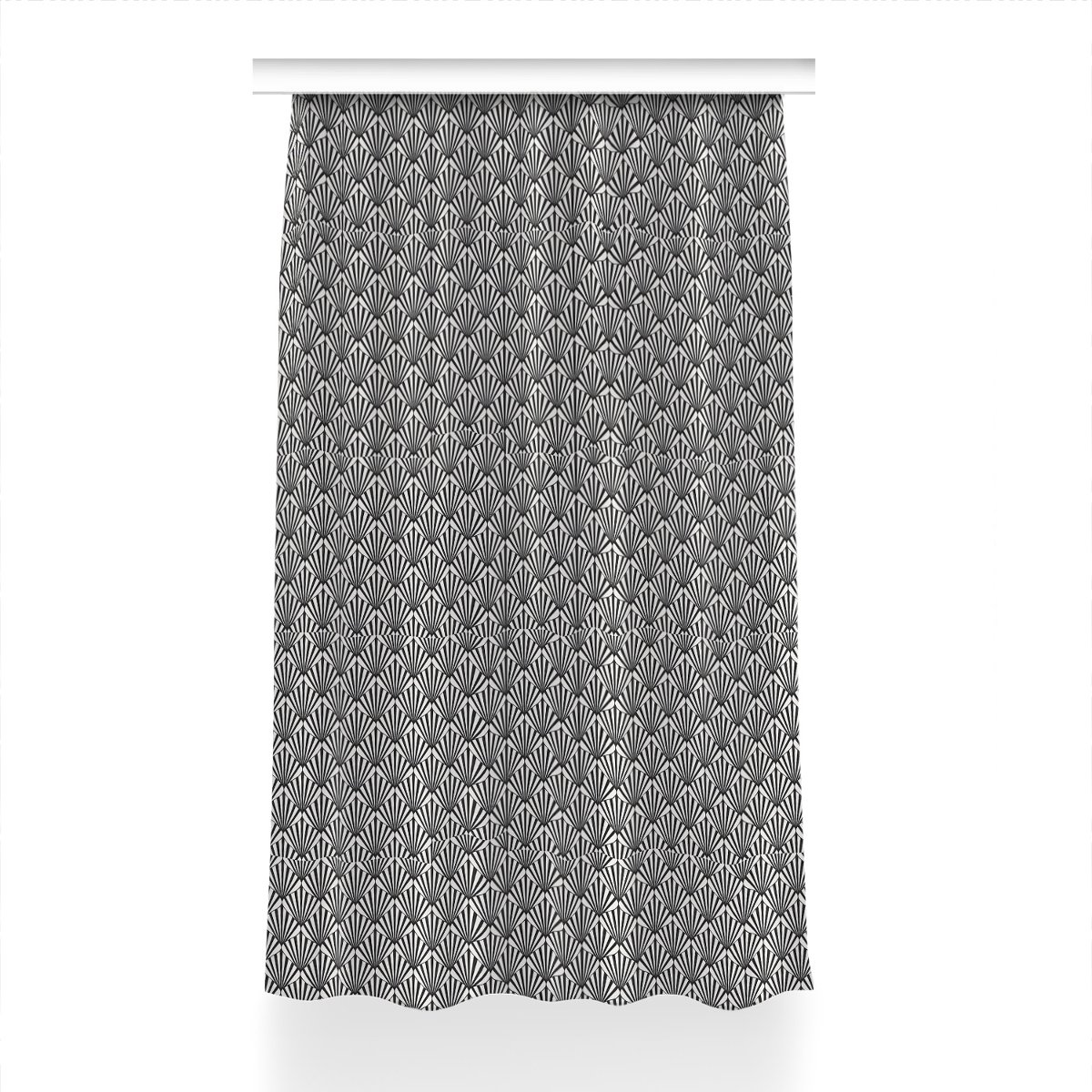 Gotowa zasłona na kółka Geometryczne wzory 150x230, Fabricsy