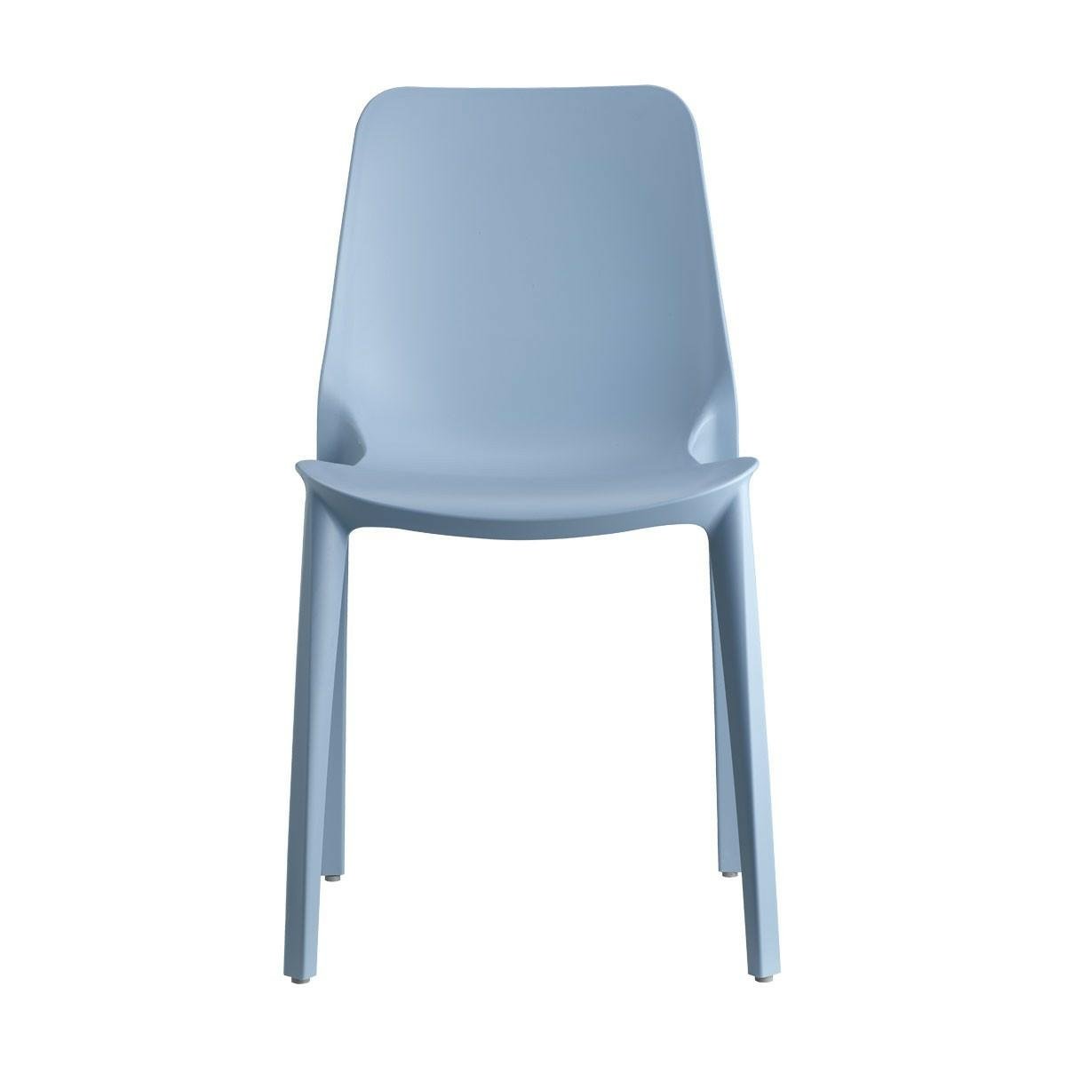 Scab Design Krzesło Ginevra niebieskie