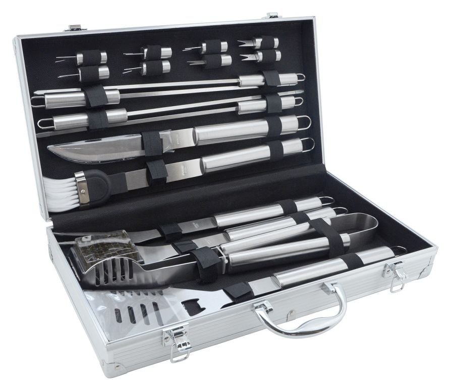 Compass Zestaw narzędzi grill 18 ks