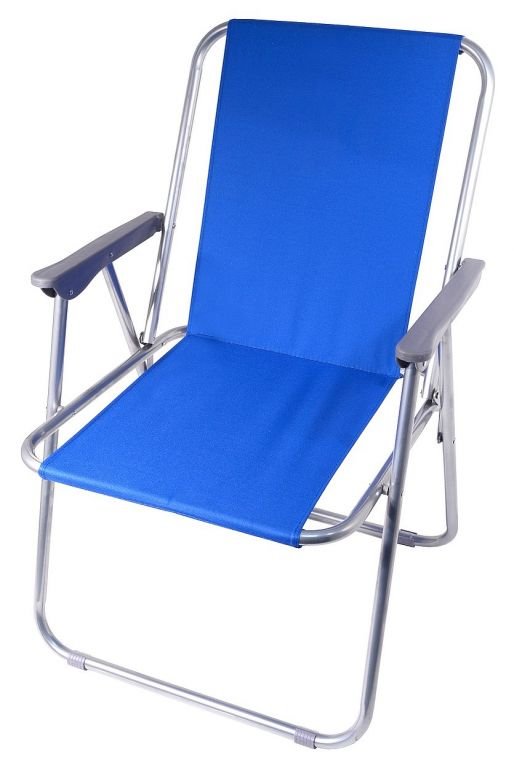 Cattara Krzesło kempingowe BERN - niebieskie