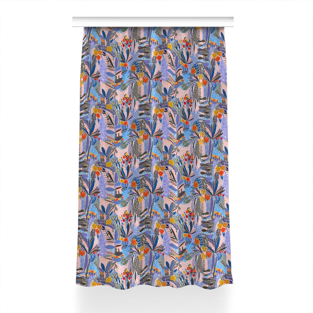 Gotowa zasłona z nadrukiem Vintage obraz 150x230, Fabricsy