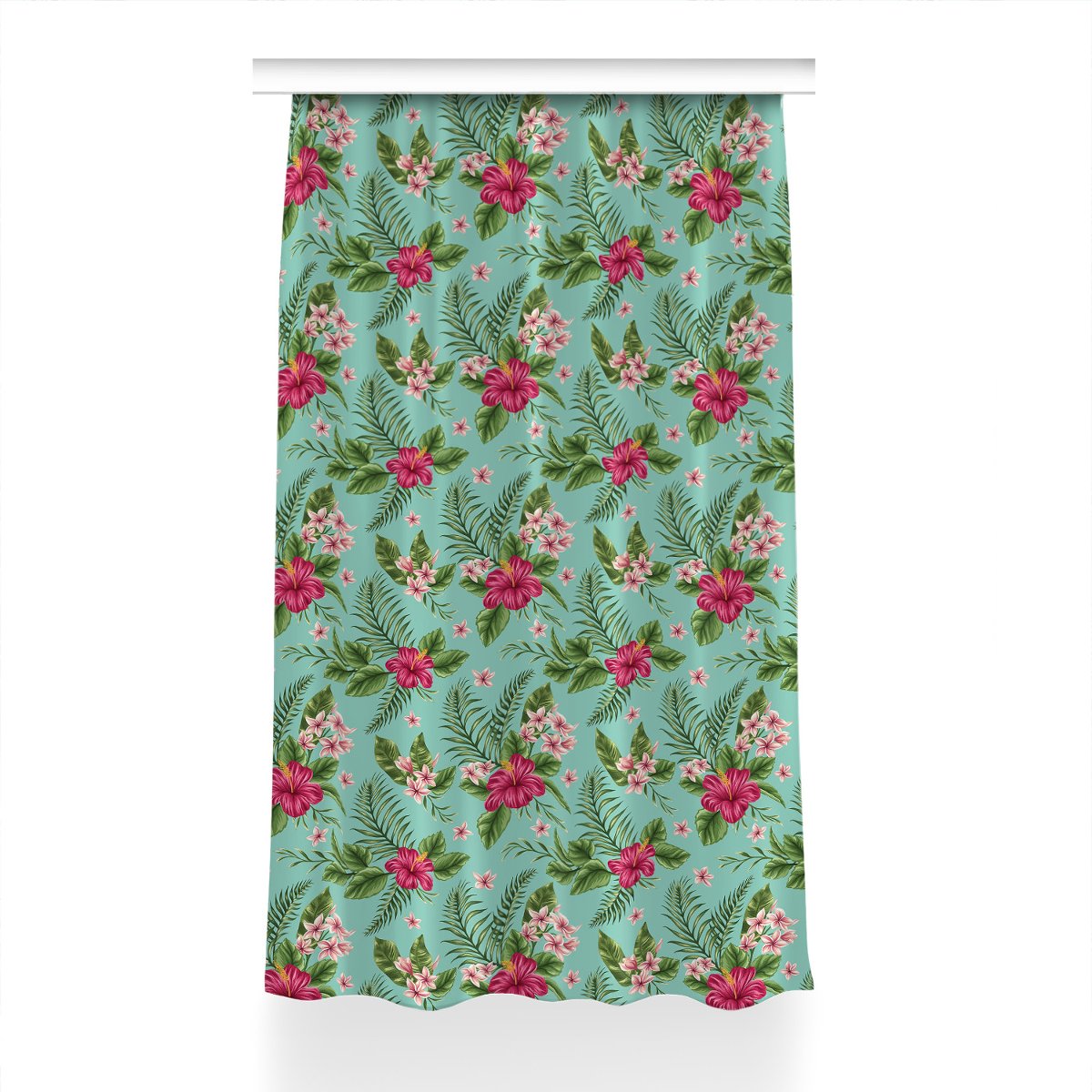 Zasłona z grafiką kolory do pokoju 150x230 Kwiaty, Fabricsy