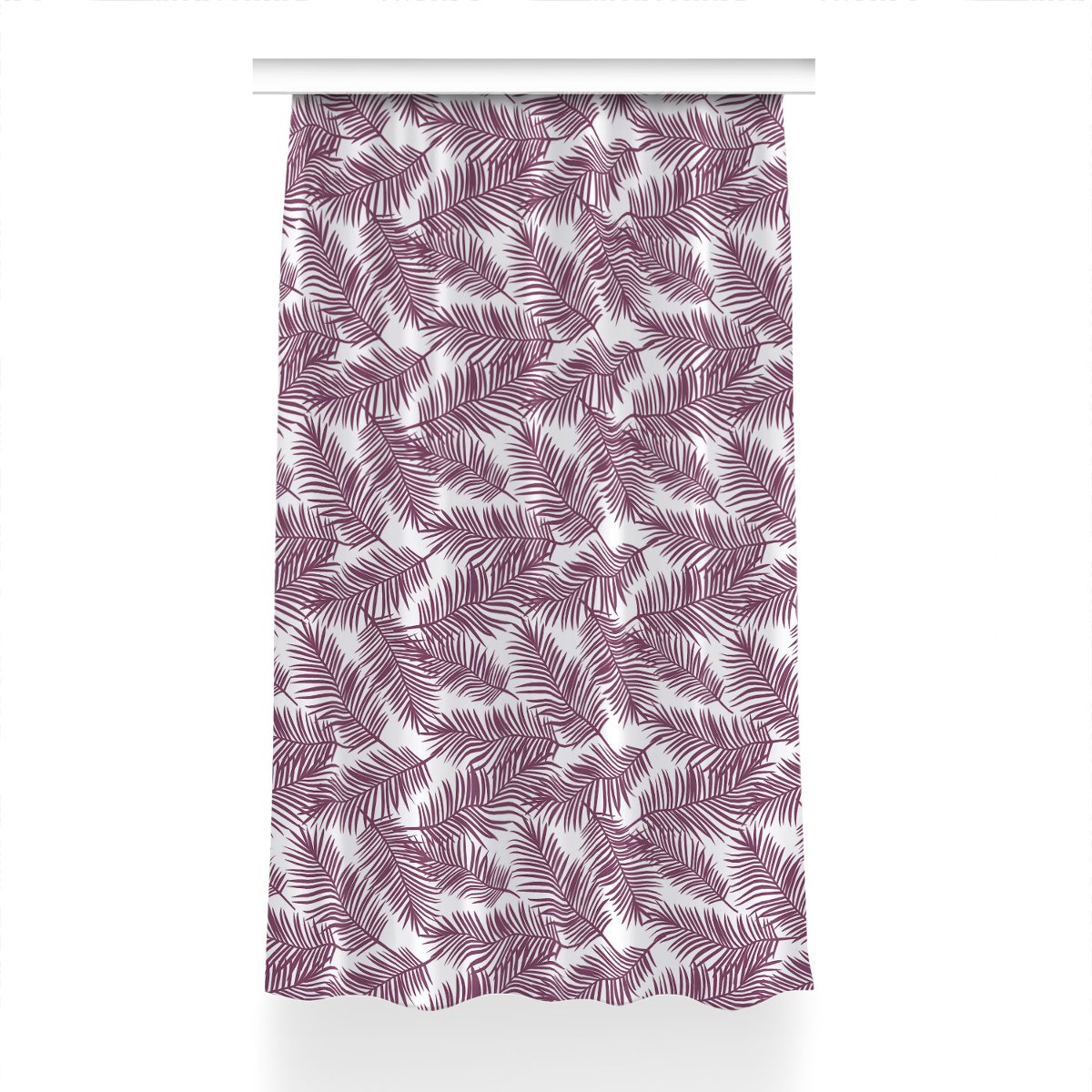 Klasyczna zasłona kolory 150x230 Purpurowe liście, Fabricsy