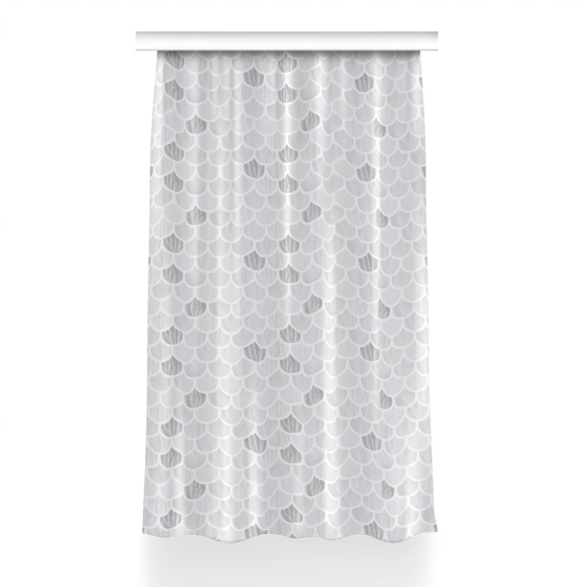 Gotowa zasłona na taśmę wzór 150x230 Przegrzebki, Fabricsy