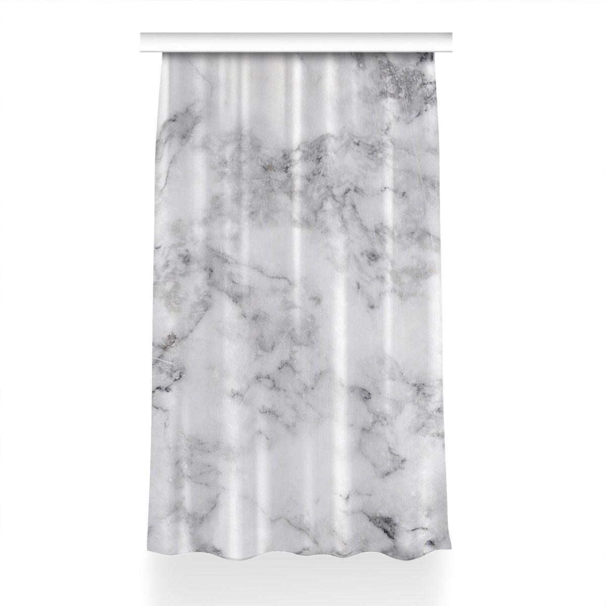 Klasyczna zasłona kolory wzór 150x230 Biały marmur, Fabricsy