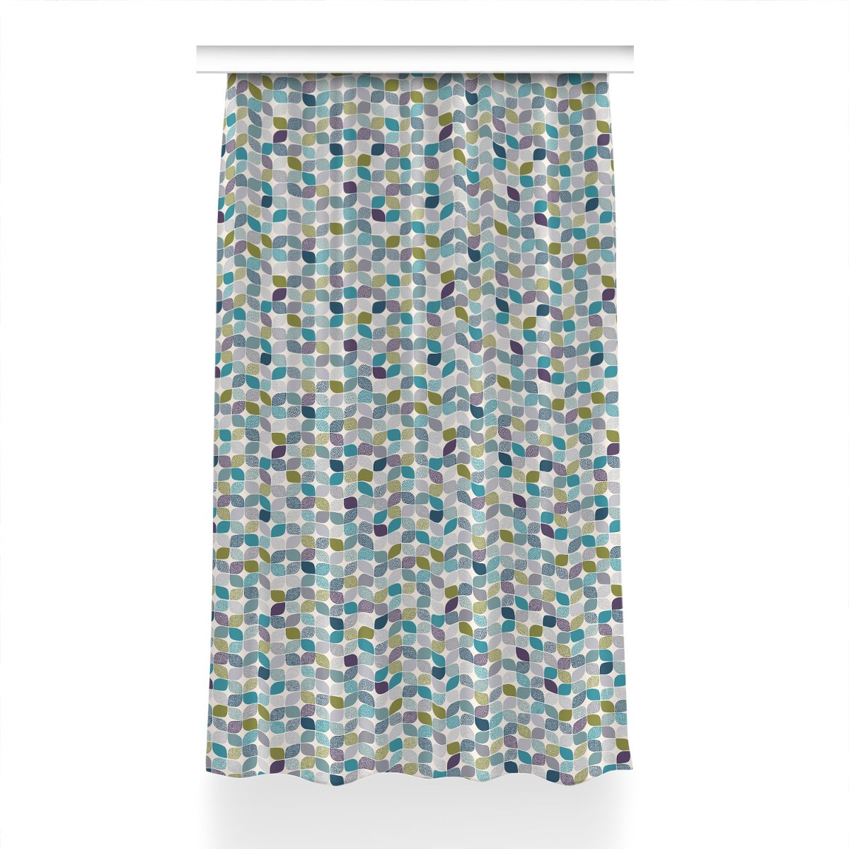 Zasłona z grafiką gotowa 150x230 Geometryczny wzór, Fabricsy
