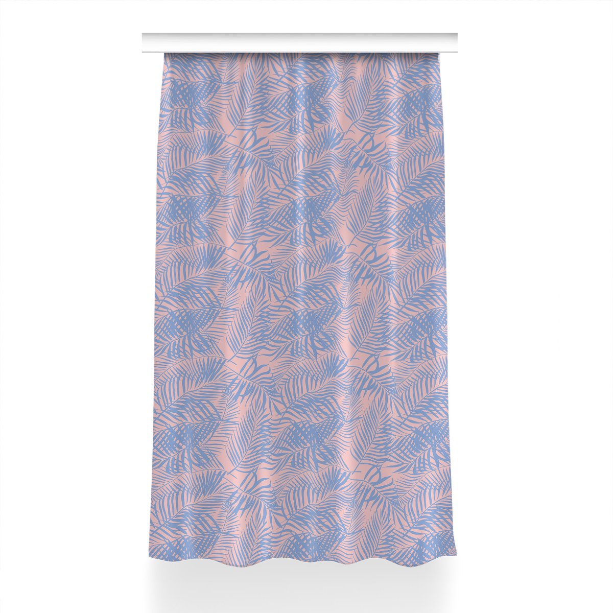 Gotowa zasłona do sypialni 150x230 Palmowe liście, Fabricsy