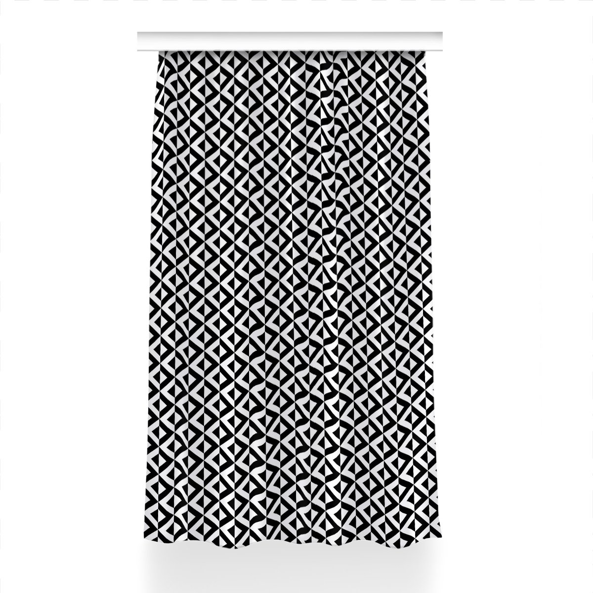Gotowa zasłona kolory 150x230 Geometryczna iluzja, Fabricsy
