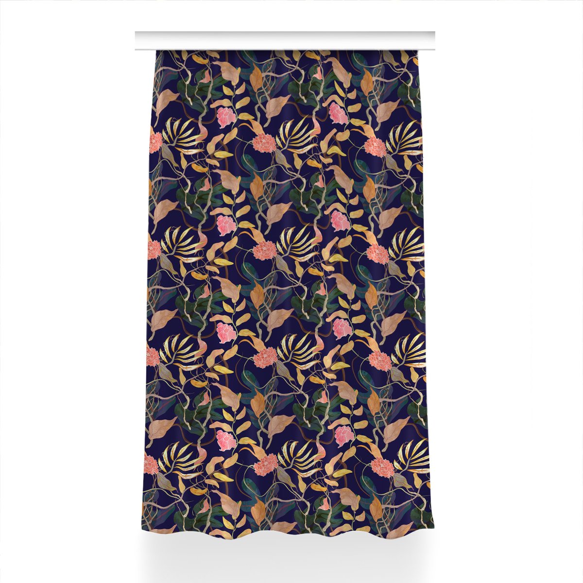 Klasyczna zasłona kolory 150x230 Rośliny portowe, Fabricsy