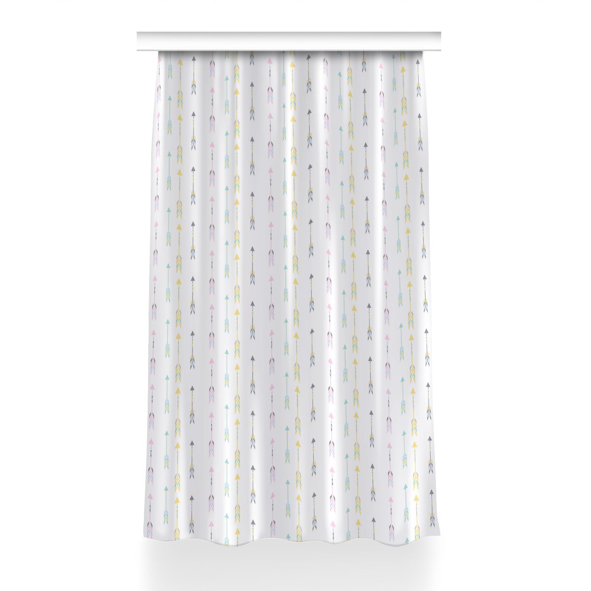 Klasyczna zasłona kolory do salonu 150x230 Strzały, Fabricsy