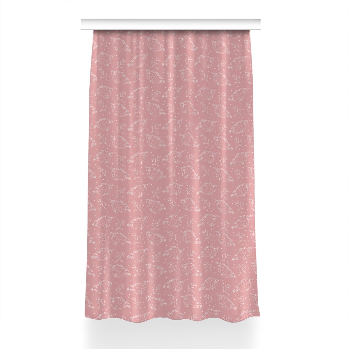 Gotowa zasłona na taśmę dekor 150x230 Włoski kopr, Fabricsy