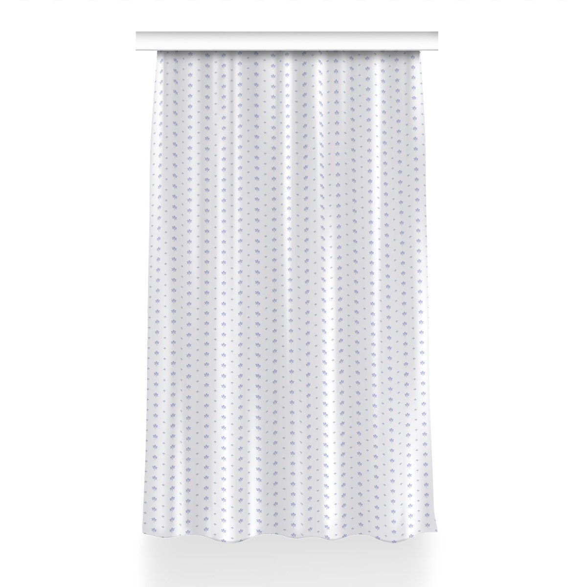 Gotowa zasłona z nadrukiem 150x230 Kwiatowy wzór, Fabricsy