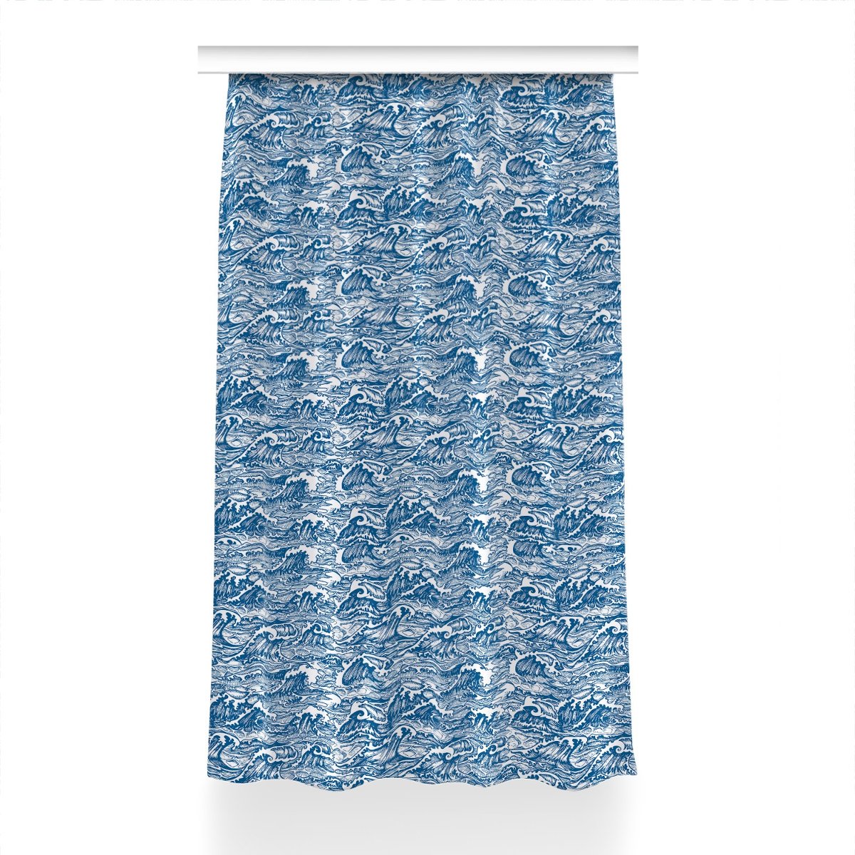 Gotowa zasłona na kółka Sztorm do pokoju 150x240, Fabricsy