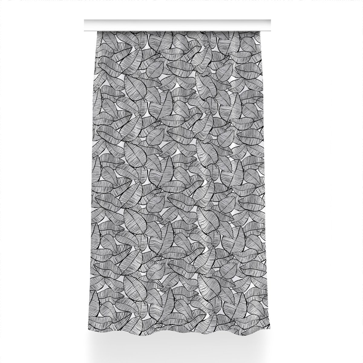 Zasłona z nadrukiem gotowa Tropikalny wzór 150x240, Fabricsy