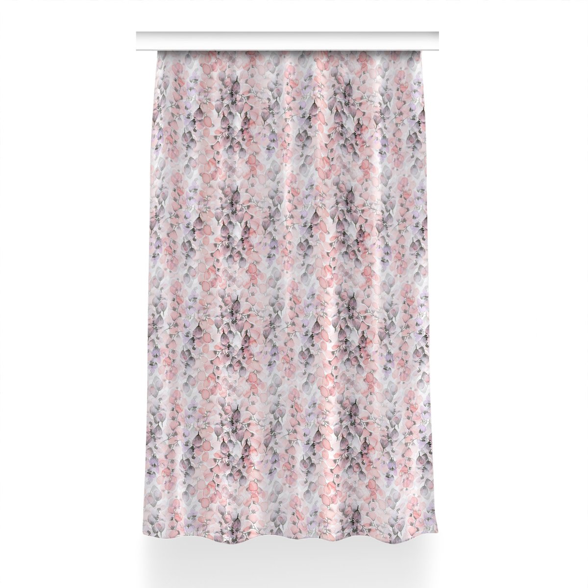 Gotowa zasłona z nadrukiem Kwiaty malowane 150x240, Fabricsy