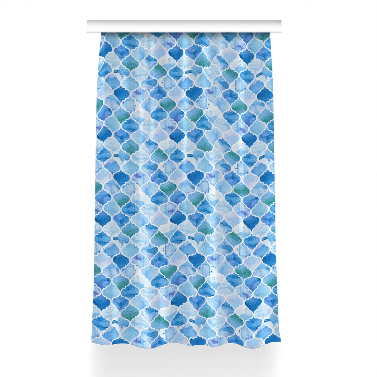 Gotowa zasłona Wzór marokański do salonu 150x240, Fabricsy