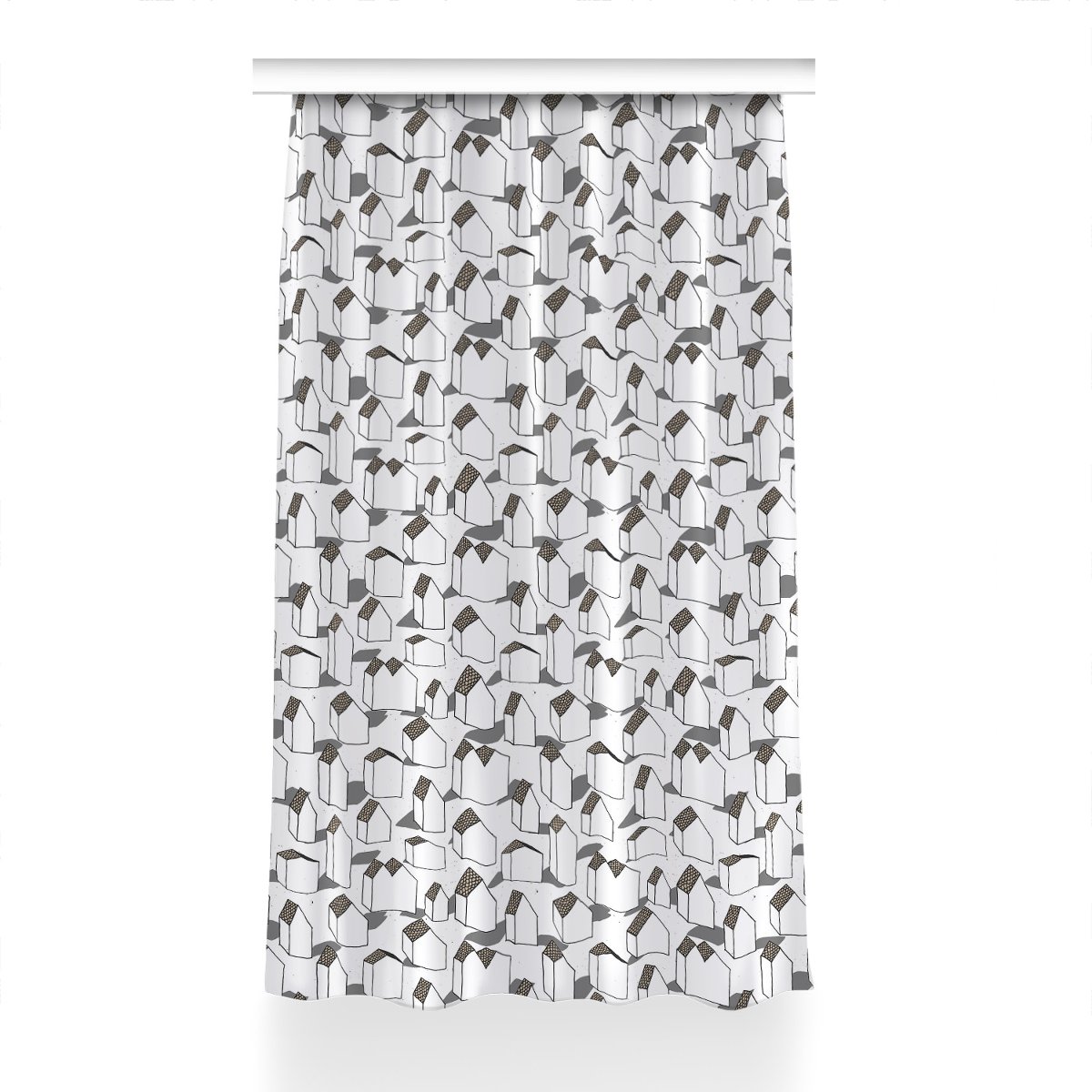 Klasyczna zasłona kolory Nowoczesne domy 150x240, Fabricsy