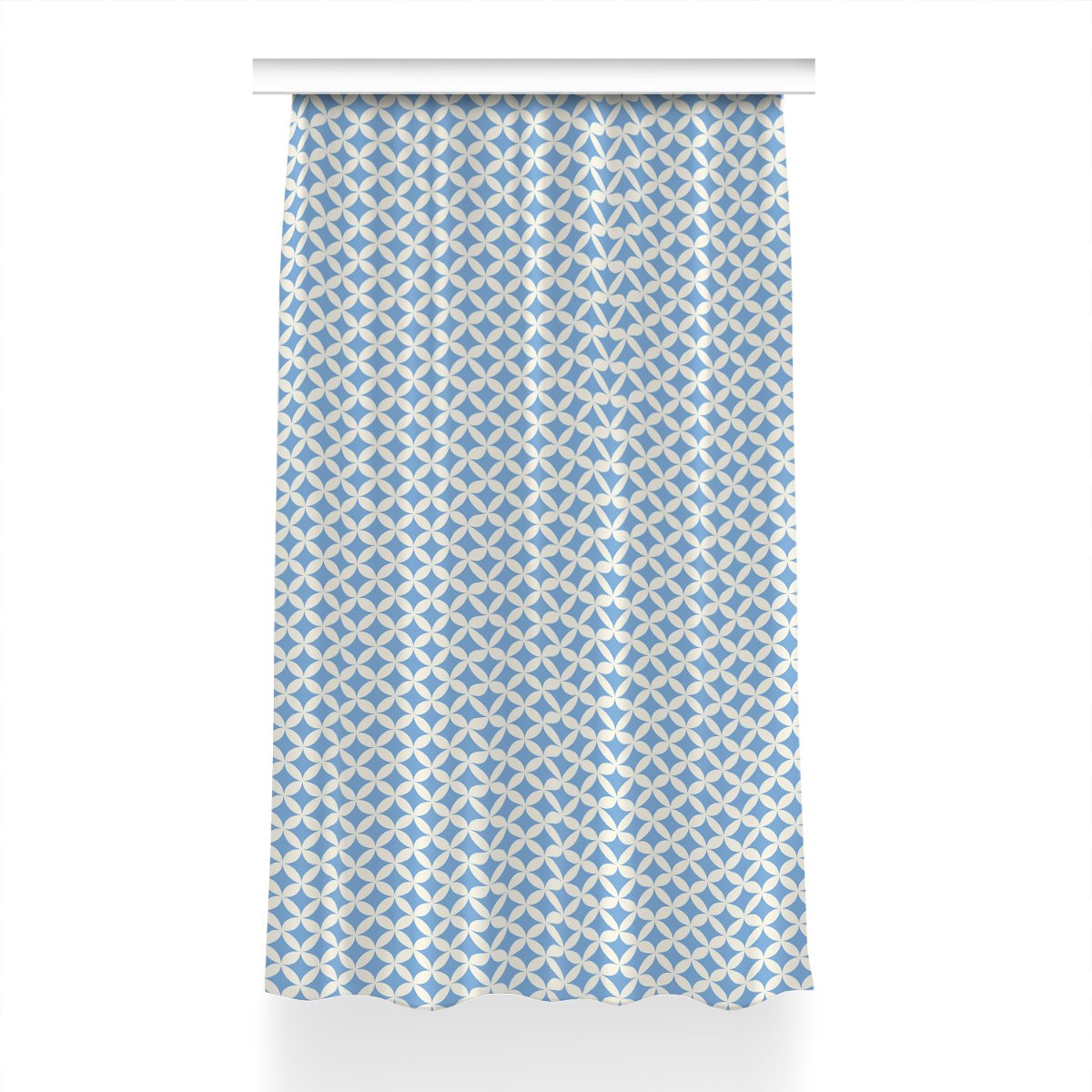 Gotowa zasłona na kółka Marokański kafelek 150x240, Fabricsy