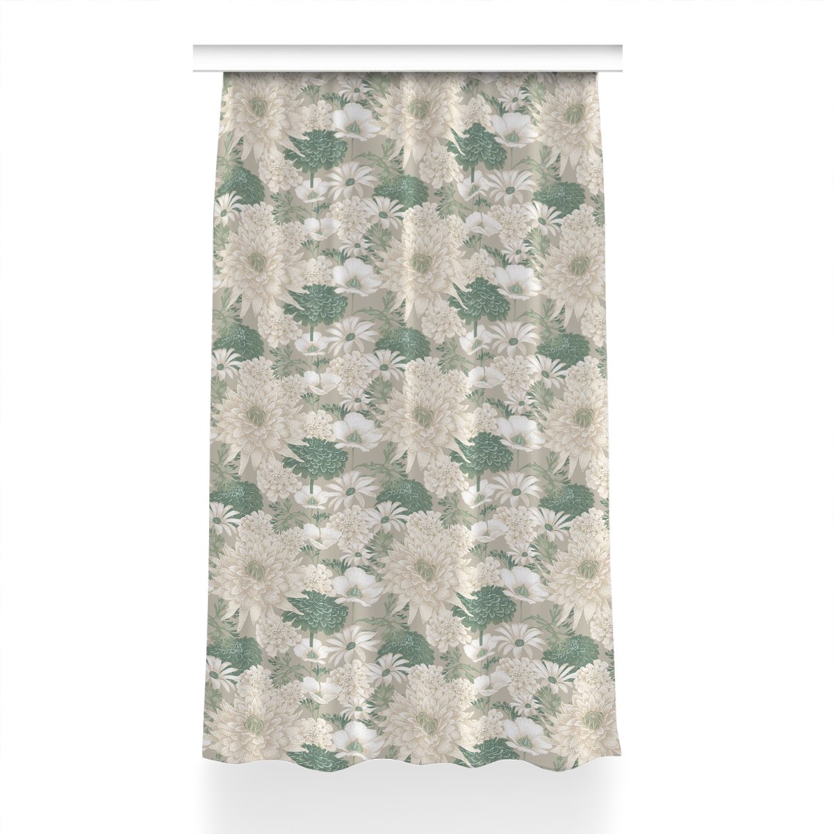 Gotowa zasłona Wiosenne stokrotki wzór 150x240 cm, Fabricsy
