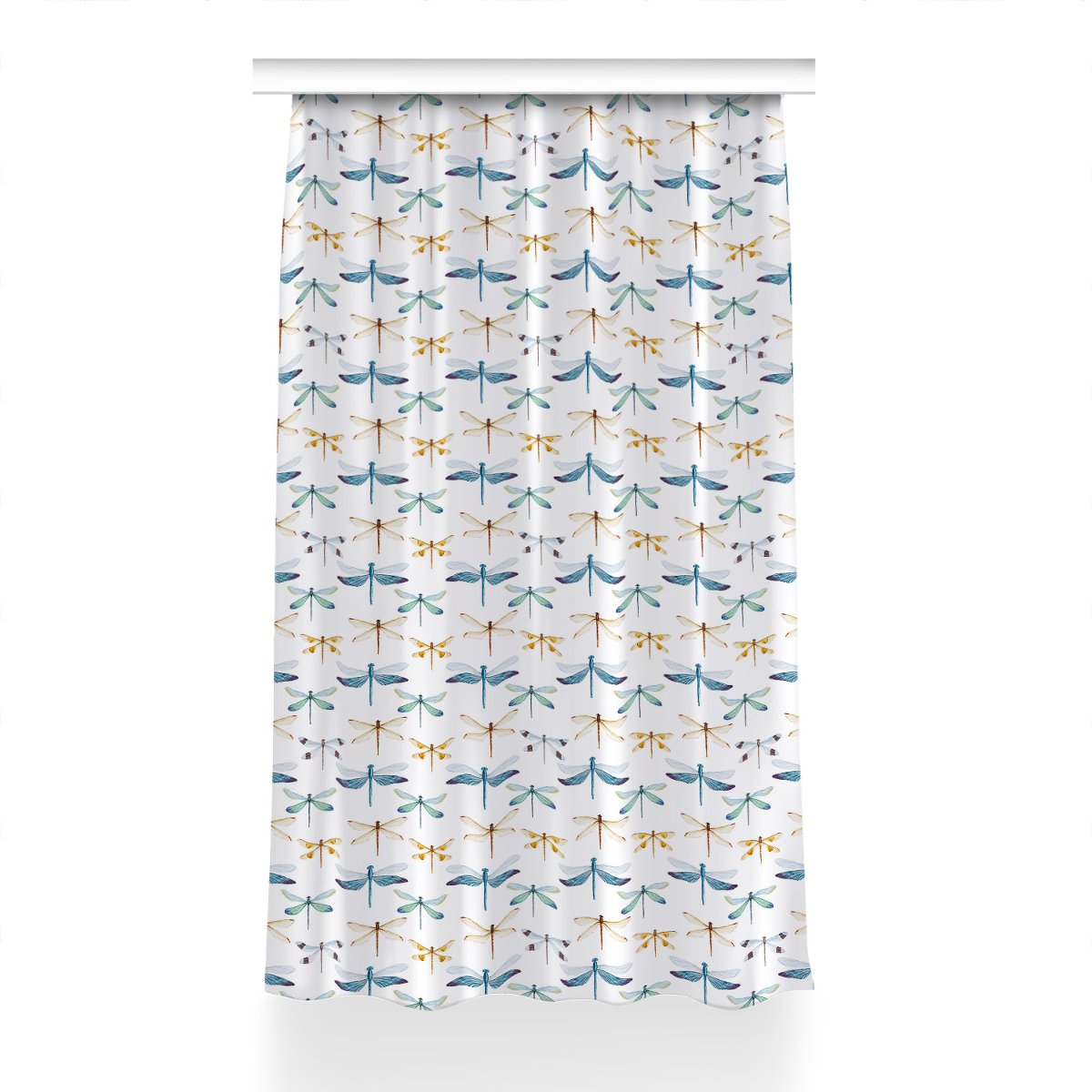 Klasyczna zasłona kolory Ważki do salonu 150x240, Fabricsy