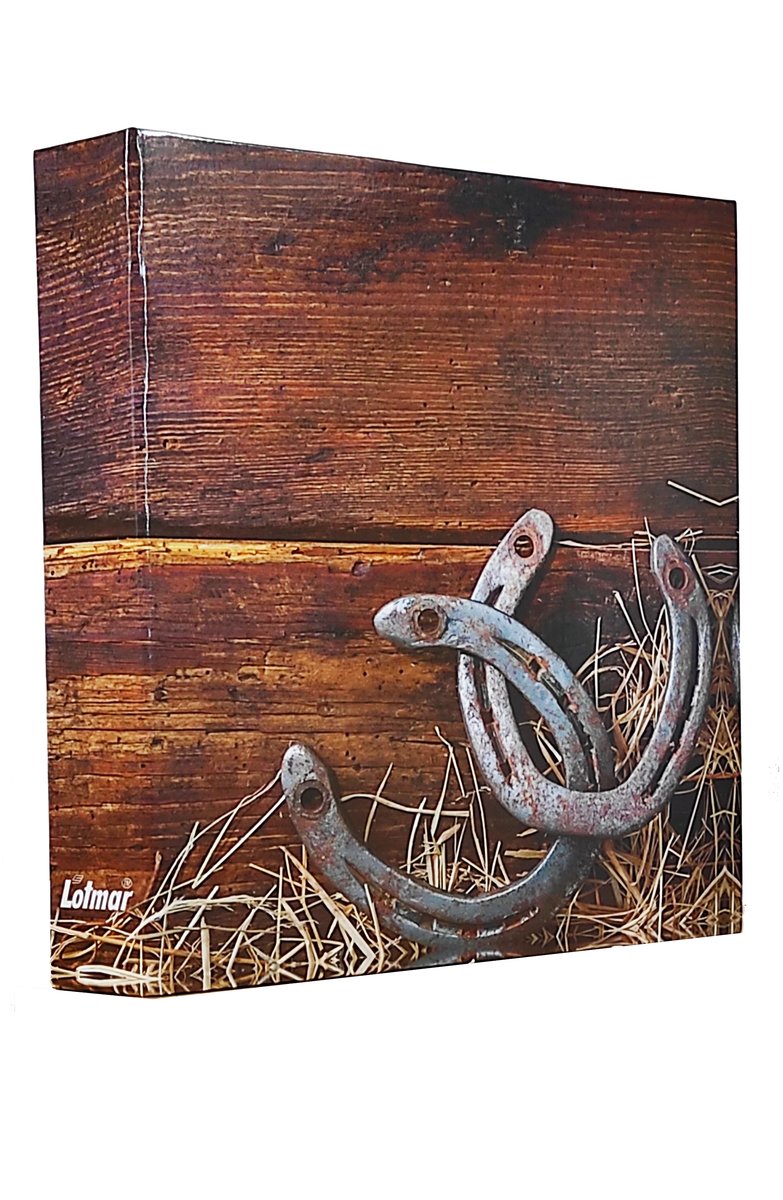 ALBUM kieszeniowy KPR; 500 zdjęć 10x15 segregator SIGMA brązowa podkowa