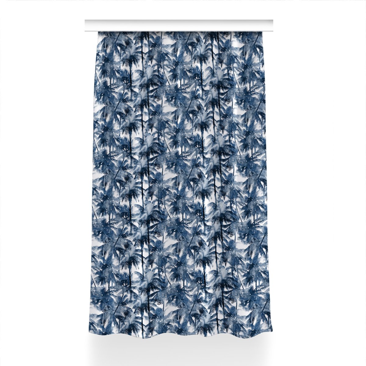 Zasłona z grafiką gotowa 150x240 Tropikalne palmy, Fabricsy