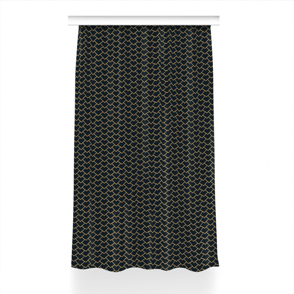 Gotowa zasłona z grafiką 150x240 Skandynawski wzór, Fabricsy
